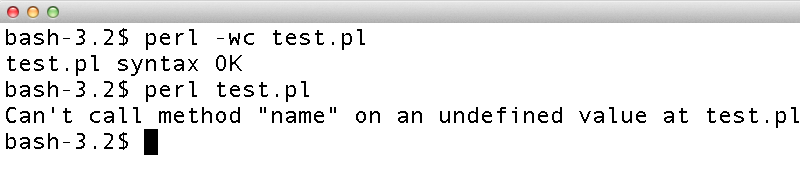 null dereference in Perl