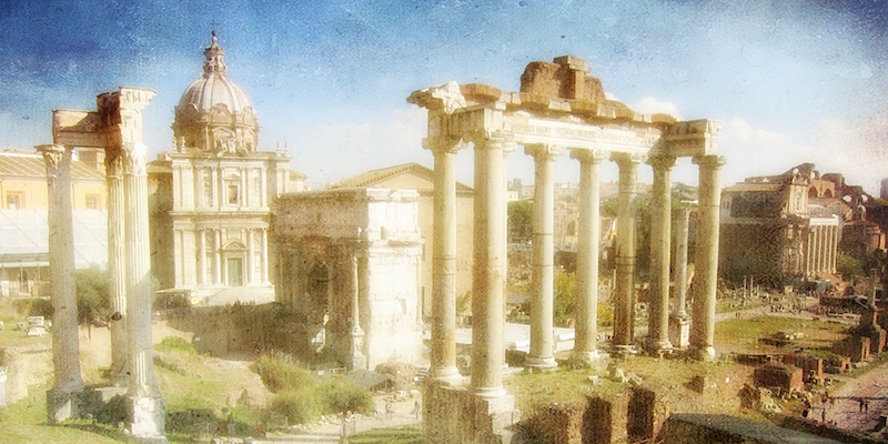 ancient Rome ruins